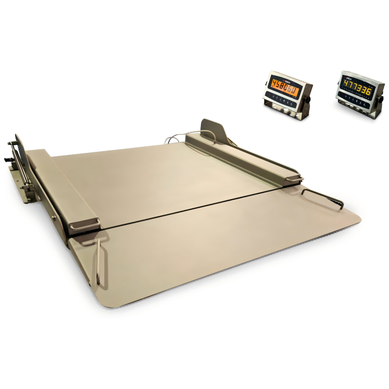 304 Full Stainless Steel Low Profile Floor Scales 